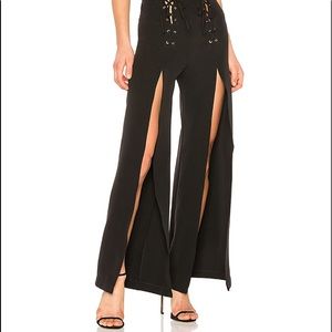 SOLD!! Revolve aligned slit flare pants